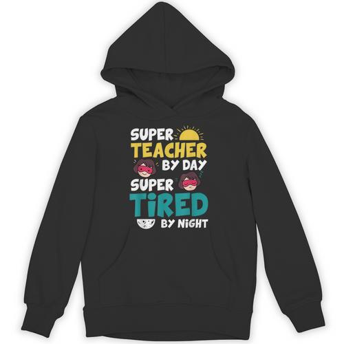 Super Hero Teacher Superheroes Unisex Hoodie - teacherstshirts.com UK
