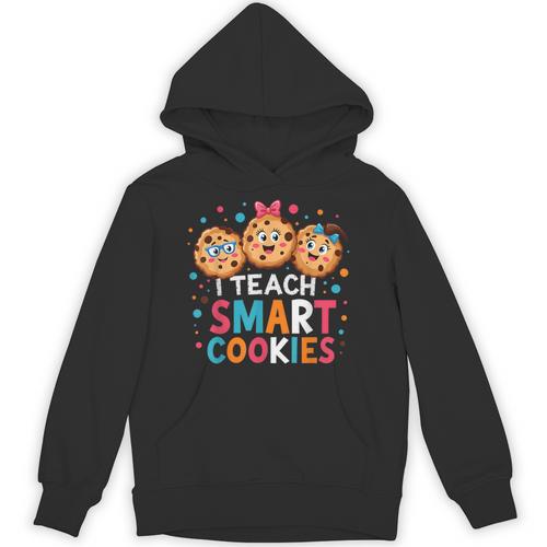 I Teach Smart Cookies Cute Back To School Teacher Unisex Hoodie - teacherstshirts.com DE