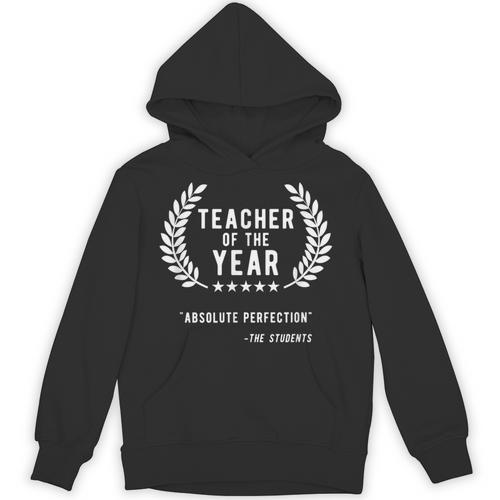 Teacher Appreciation Shirts Teacher Of The Year Unisex Hoodie - teacherstshirts.com UK