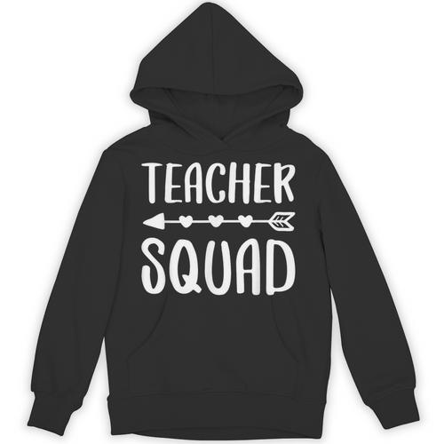 Teacher Squad Shirt Men Women Teacher Team Unisex Hoodie - teacherstshirts.com DE