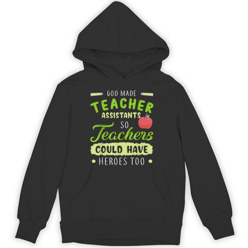 Teacher Teaching Assistant Aide Hero Unisex Hoodie - teacherstshirts.com UK