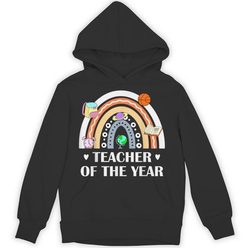 Teacher Of The Year Best Teacher Ever Men Women Unisex Hoodie - teacherstshirts.com DE