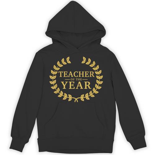 Teacher Of The Year Greatest Ever Award Day Unisex Hoodie - teacherstshirts.com AU