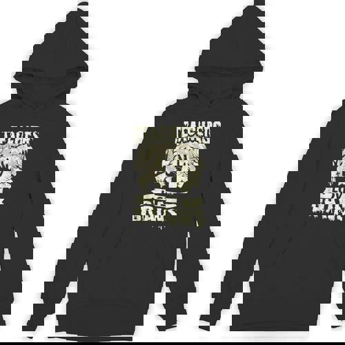 Teachers Love Brains Halloween Costume Boo Trick Teach Unisex Hoodie - teacherstshirts.com