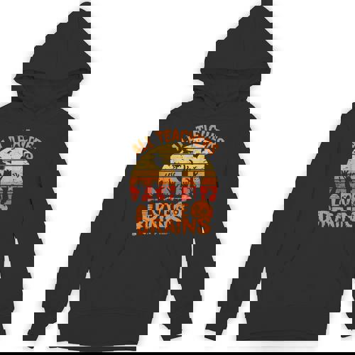 All Teachers Love Brains Teachers Halloween Teacher Unisex Hoodie - teacherstshirts.com