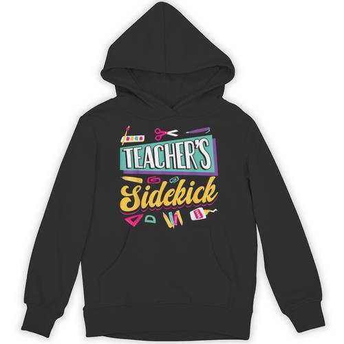 Teacher's Sidekick Teacher Assisting Teaching Assistant Unisex Hoodie - teacherstshirts.com AU