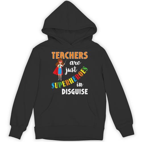 Teachers Are Superheroes Graduation School Teachers Unisex Hoodie - teacherstshirts.com AU