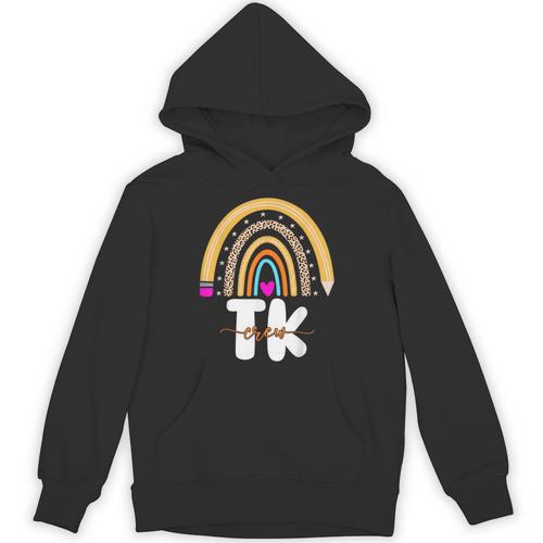 Team TK Transitional Kindergaten TK Crew Squad Teacher Kids Unisex Hoodie - teacherstshirts.com