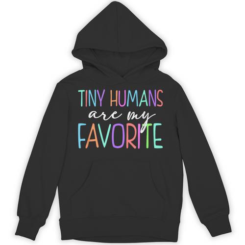 Tiny Humans Are My Favorite Daycare Provider Teacher Daycare Unisex Hoodie - teacherstshirts.com UK