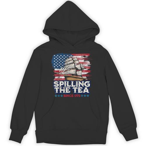 US History Teacher Boston Spilling The Tea Since 1773 Unisex Hoodie - teacherstshirts.com AU