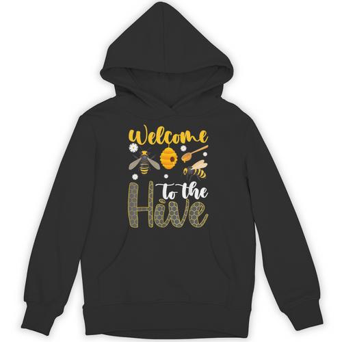 Welcome To The Hive Bee Teacher Back To School Unisex Hoodie - teacherstshirts.com