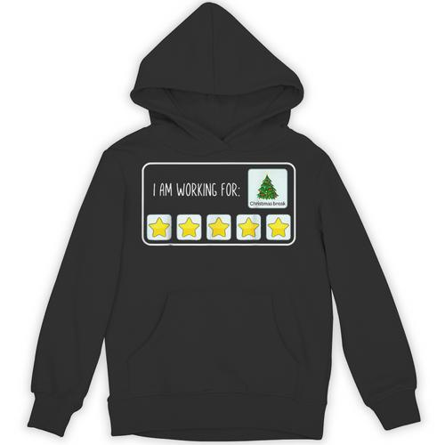 I Am Working For Christmas Break Teacher Christmas Unisex Hoodie - teacherstshirts.com DE