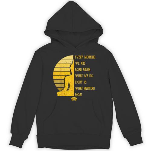 Yoga Meditation Buddha Yoga Teacher T-Shirt Unisex Hoodie - teacherstshirts.com CA
