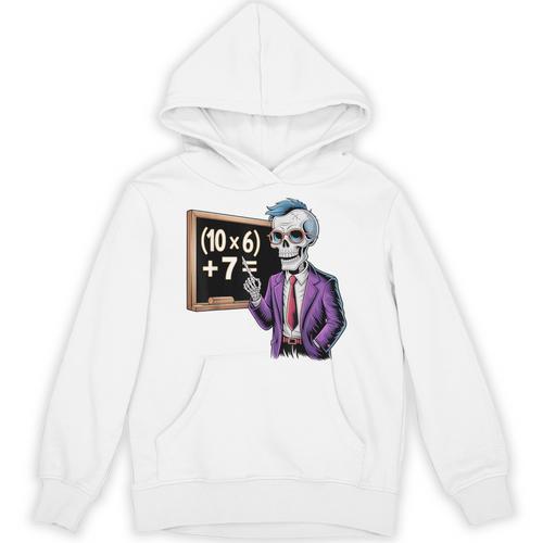 67 Math Teacher Meme Brainrot Six Seven Halloween Equation Unisex Hoodie - teacherstshirts.com UK