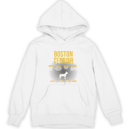 Anatomy Of Boston Terrier Dog Lover Unisex Hoodie - Bostonterriersmerch.com CA