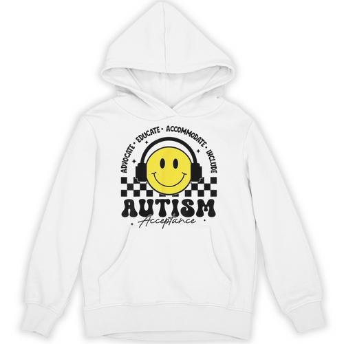 Autism Awareness Acceptance Special Education Teacher Kids Unisex Hoodie - teacherstshirts.com AU