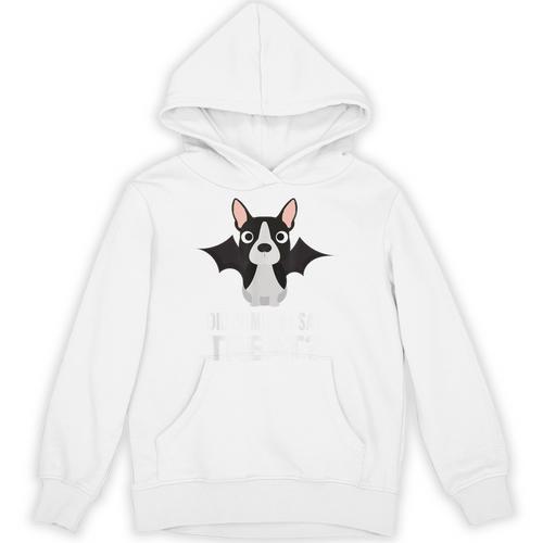 Boston Terrier Halloween Shirt Did Someone Say Treat Unisex Hoodie - Bostonterriersmerch.com