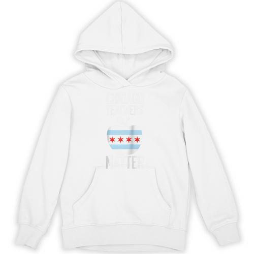 Chicago Teachers Matter Support Union Education Red For Ed Raglan Baseball Tee Unisex Hoodie - teacherstshirts.com AU