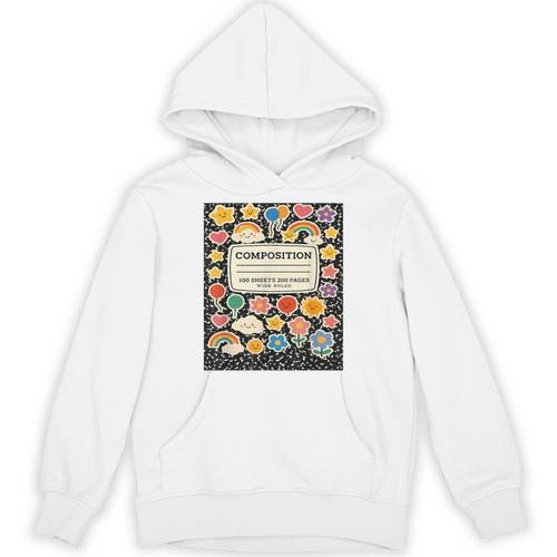 Composition Notebook Costume Teacher Matching Halloween Book Unisex Hoodie - teacherstshirts.com DE
