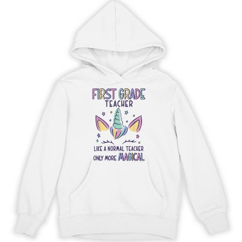 First Grade Teacher Definition Unisex Hoodie - teacherstshirts.com