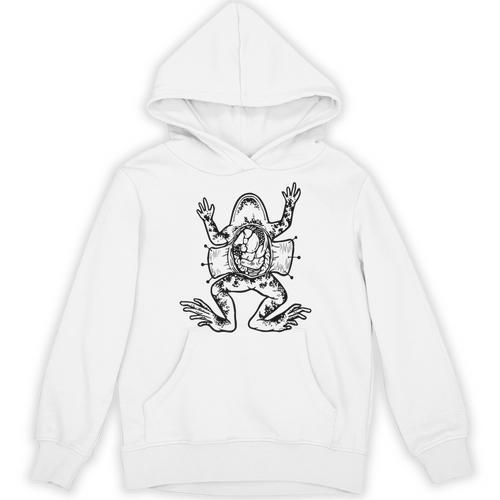 Frog Dissection Biology Anatomy Lab Science Teacher Unisex Hoodie - teacherstshirts.com UK