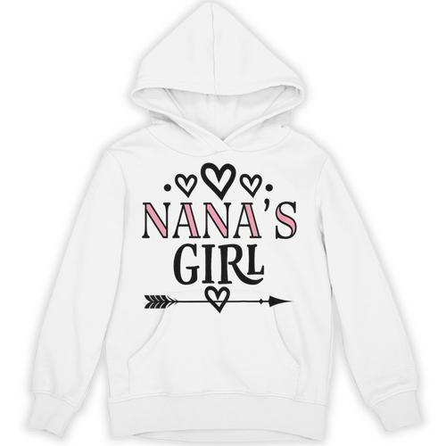 Granddaughter Nanas Girl Unisex Hoodie - Bostonterriersmerch.com