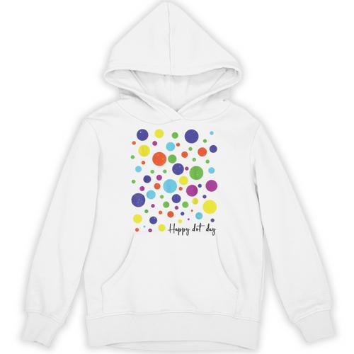 Happy Dot Day 2025 Polka Dot Boys Girls Kids Teacher Dot Day Unisex Hoodie - teacherstshirts.com