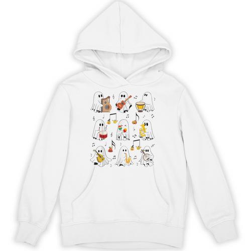 It's A Bootiful Day To Make Music Ghost Teacher Unisex Hoodie - teacherstshirts.com AU