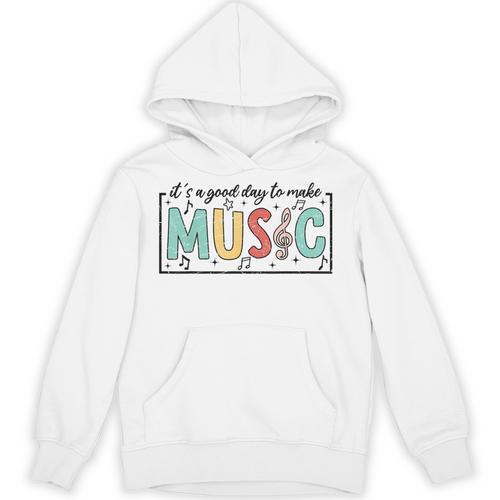 It's A Good Day To Make Music Musician Music Teacher Unisex Hoodie - teacherstshirts.com