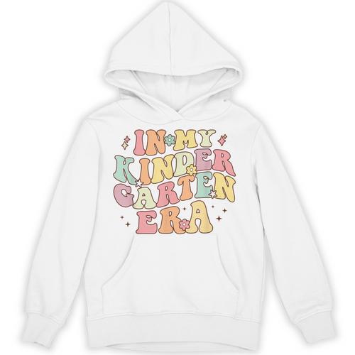 In My Kindergarten Era Retro Back To School Teacher Student Unisex Hoodie - teacherstshirts.com AU