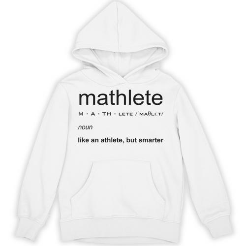 Mathlete Definition Math Math Teacher Nerd Geek Men Women Girls Kids Unisex Hoodie - teacherstshirts.com DE