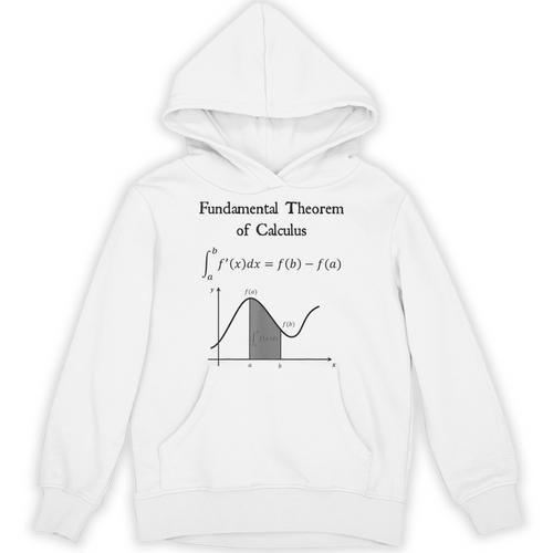 Nerdy Fundamental Theorem Of Calculus Math Teacher Geek Unisex Hoodie - teacherstshirts.com AU