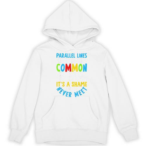 Parallel Lines Math Pun – Teacher Humor Unisex Hoodie - teacherstshirts.com