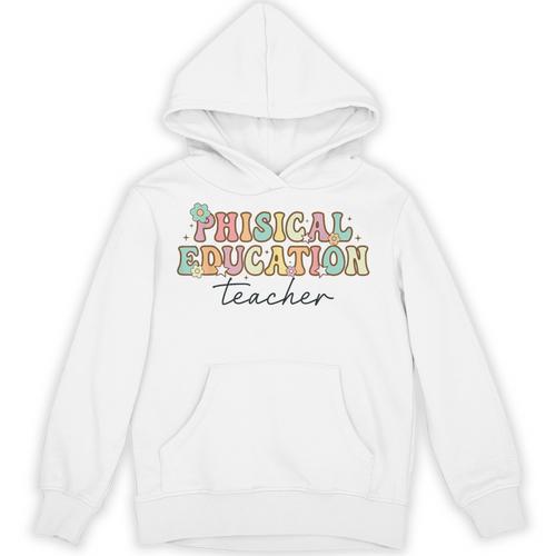 PE Teacher Back To School Physical Education Teacher Unisex Hoodie - teacherstshirts.com AU