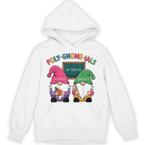 Poly-Gnome-Ials Algebra Teacher Calcul Teacher Unisex Hoodie - teacherstshirts.com AU