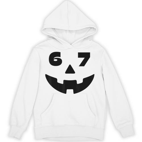 Six Seven Halloween Costume For Students Teachers 6 7 Unisex Hoodie - teacherstshirts.com CA