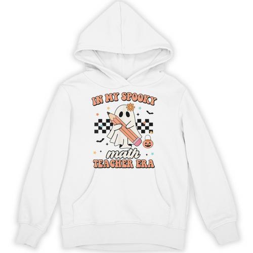 In My Spooky Math Teacher Era Groovy Retro Halloween Costume For Men Women Unisex Hoodie - teacherstshirts.com