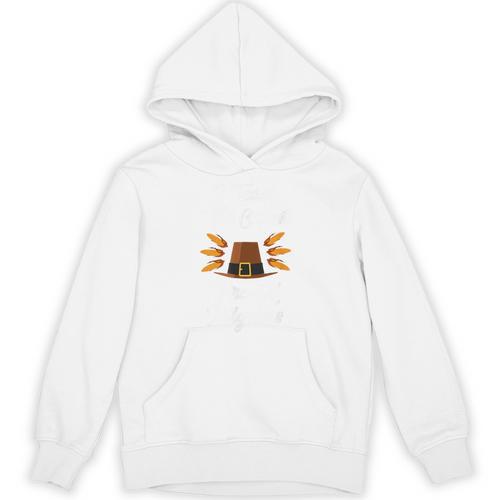 I Teach The Cutest Pre-K Pilgrims Thanksgiving Teacher Item Unisex Hoodie - teacherstshirts.com
