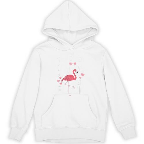This Teacher Loves Her Flock Flamingo Teacher Class Unisex Hoodie - teacherstshirts.com UK
