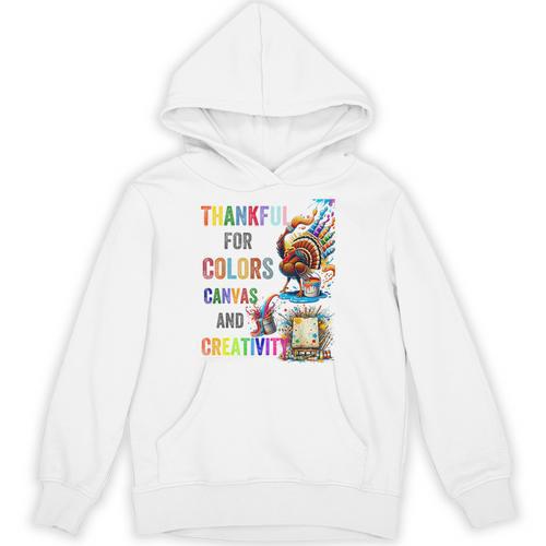 Turkey Thanksgiving Art Teacher Costume Tee For Artists Unisex Hoodie - teacherstshirts.com AU