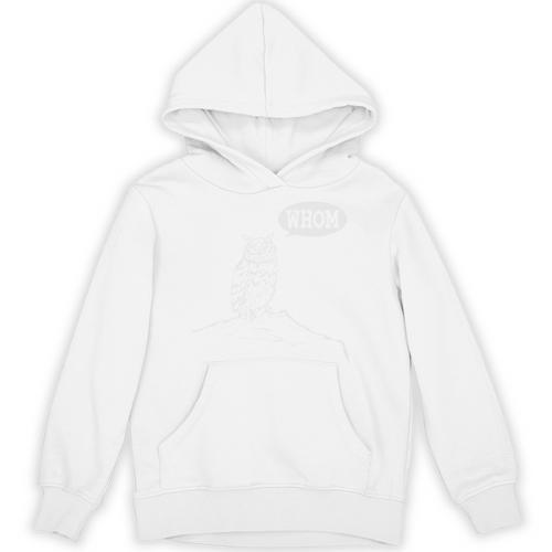 Whom Owl Grammar English Teacher Unisex Hoodie - teacherstshirts.com