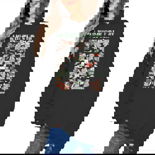 12 Days Of Art Teacher Christmas Artists Painter Educational Women&#x27;s Hoodie - teacherstshirts.com