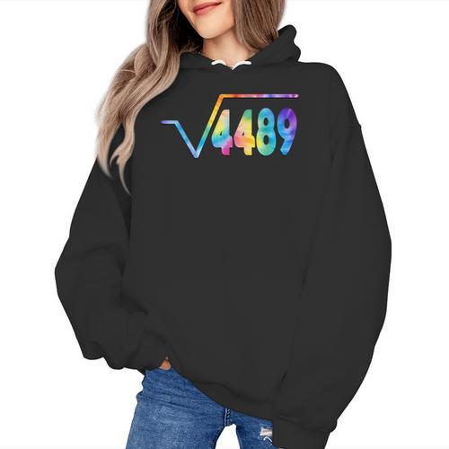 67 Meme Square Root 4489 Slang Math Teacher Tie Dye Women's Hoodie - teacherstshirts.com