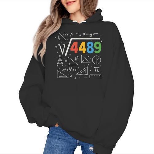 67 Meme Square Root 4489 Slang Six Seven Math Teacher Women's Hoodie - teacherstshirts.com AU