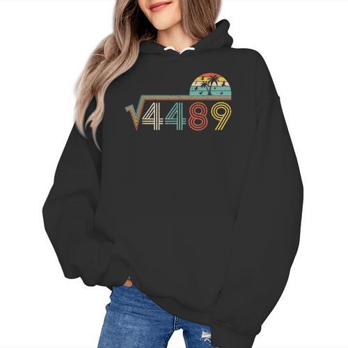 67 Vintage Meme Square Root 4489 Slang Math Teacher Women's Hoodie - teacherstshirts.com