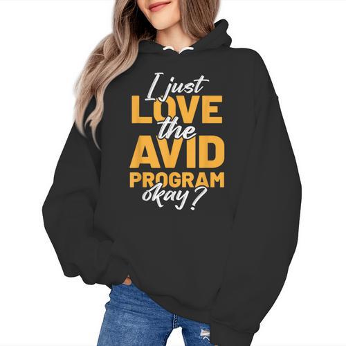 AVID Team Appreciation Essentials AVID Program Teacher Women's Hoodie - teacherstshirts.com AU