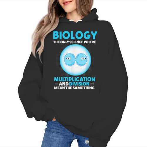 Biology Facts Science Teacher Student Biologist Women's Hoodie - teacherstshirts.com DE