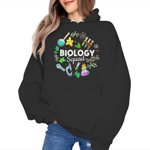 Biology Squad Science Teacher Student Biologist Women's Hoodie - teacherstshirts.com DE
