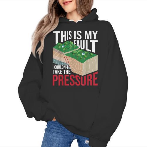 Couldn't Take The Pressure Geology Earth Science Teacher Women's Hoodie - teacherstshirts.com AU