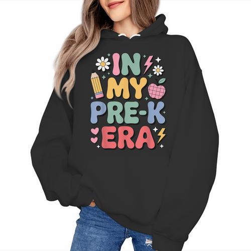 Cute Pre-K For Men Women Kindergarten Pre-K Teacher Women's Hoodie - teacherstshirts.com AU